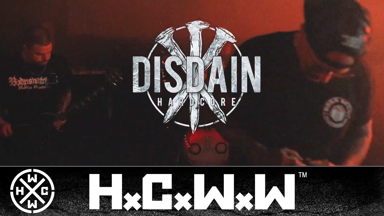 DISDAIN - KNIFE IN THE BACK / SALT IN THE WOUND - HARDCORE WORLDWIDE (OFFICIAL VERSION)