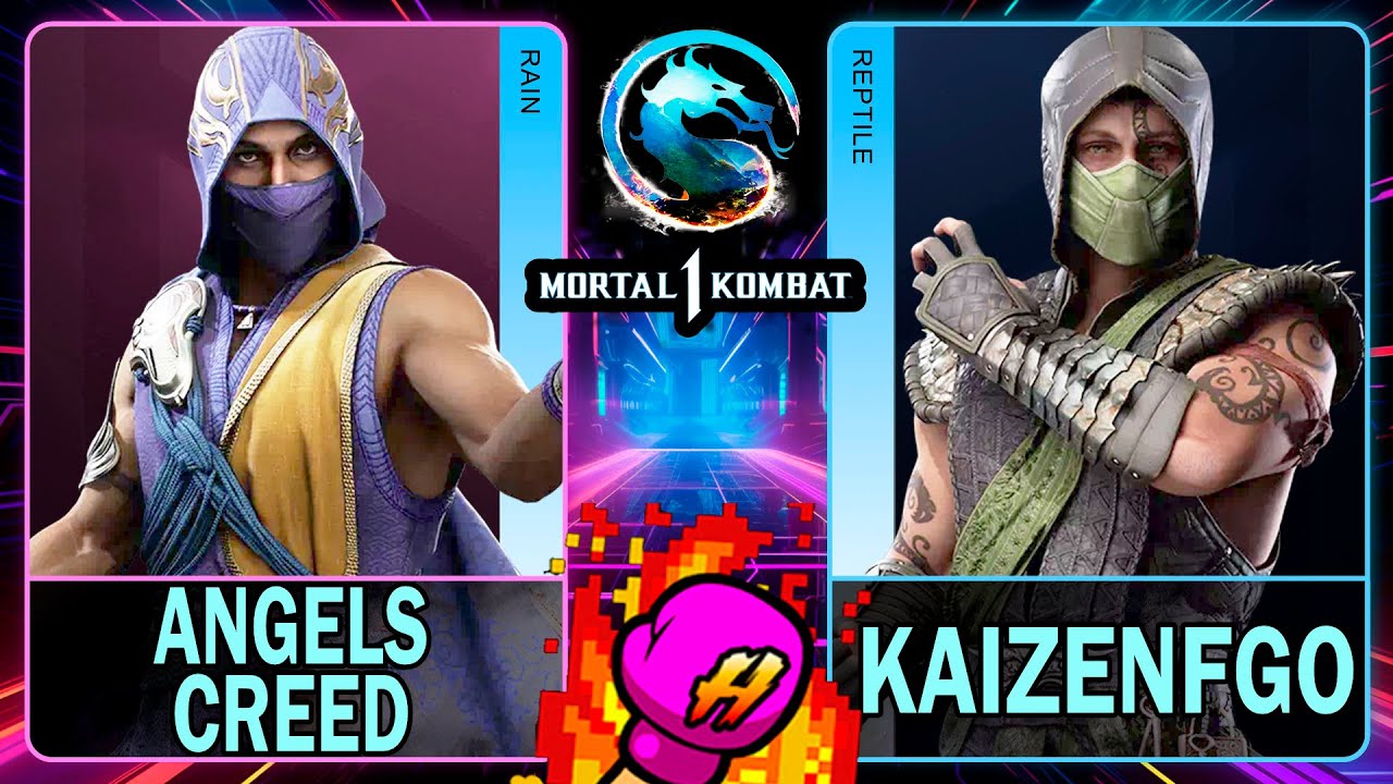 MK1 Angels Creed (RAIN) VS KaizenFGO (REPTILE)🥊Mortal Kombat 1🥊4K 60ᶠᵖˢ