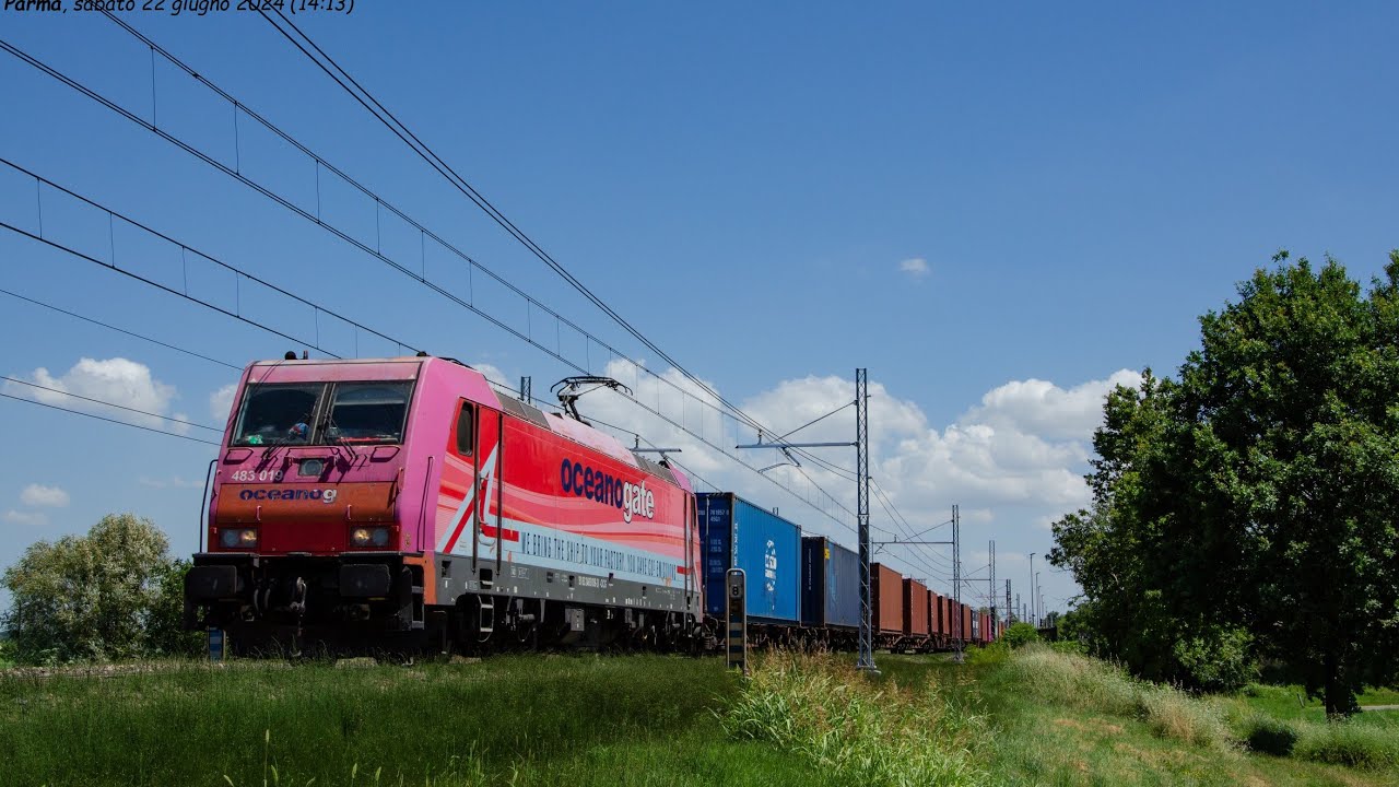 Treni viaggiatori e merci in Pianura Padana (II parte)