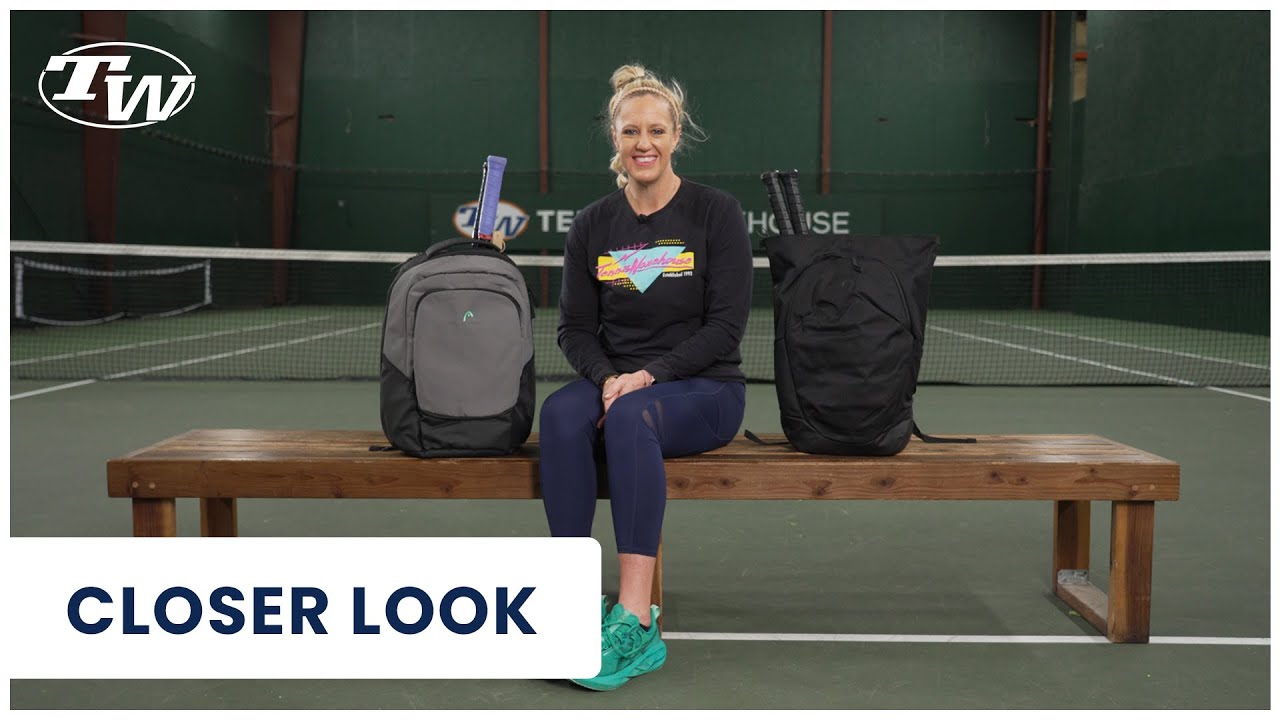 Взгляните поближе на эти теннисные рюкзаки Head: Pro X Backpack 25 л и Pro X Backpack 30 л