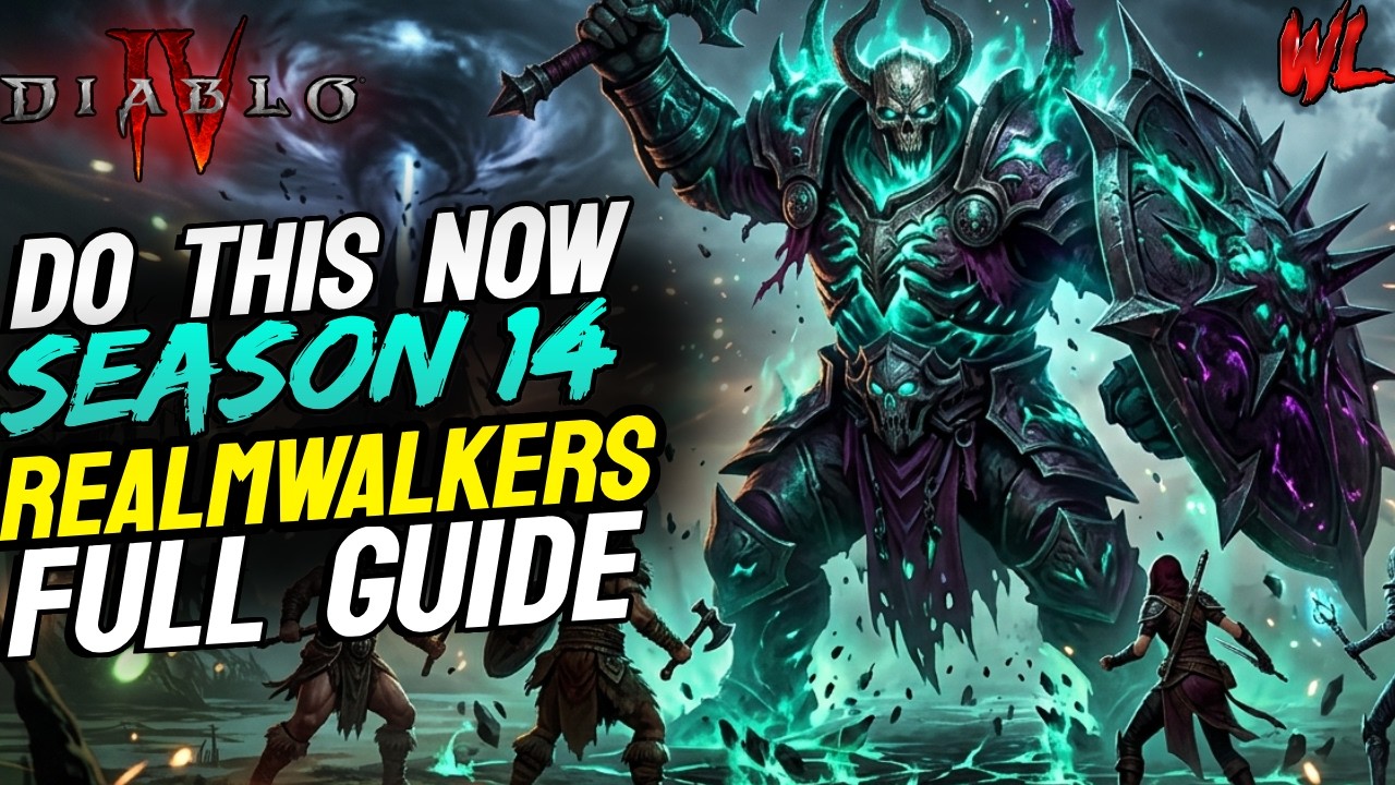 Diablo 4   DO THIS NOW   How to Complete Realmwalkers and Deathtoll Guide