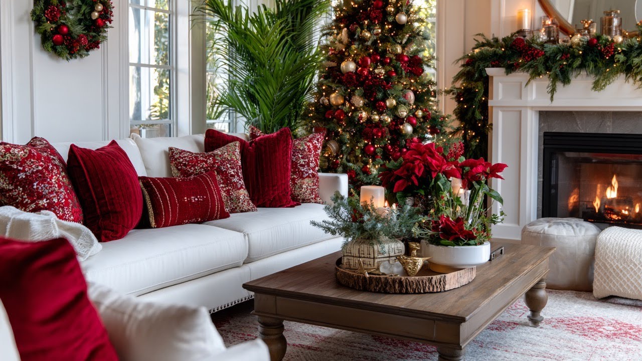 Атмосфера Pottery Barn из товаров за 1 доллар? Бюджетные идеи рождественских украшений, которые д...