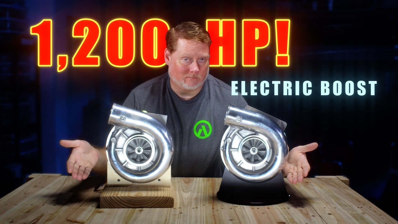 Тесты параллельных электрических нагнетателей мощностью 1200 л.с.