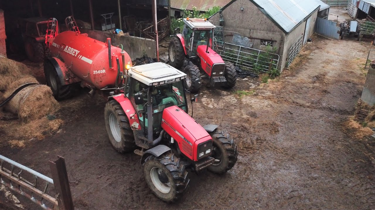 A THICK B.....D OF A SLURRY TANK, 3690 STIRRING AND 6290 DRIBBLING
