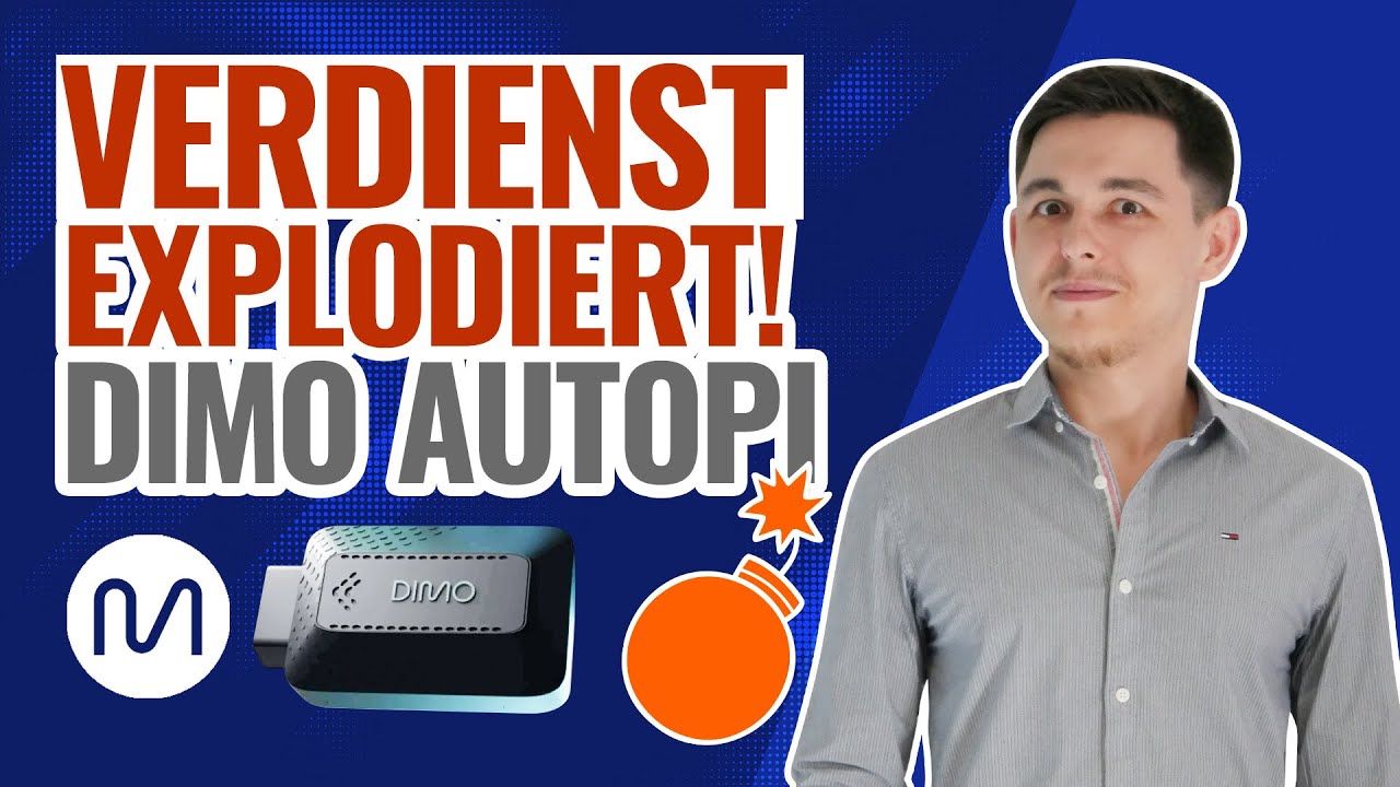 DIMO Autopi Verdienst Explosion - Passiv Geld verdienen mit deinem Auto