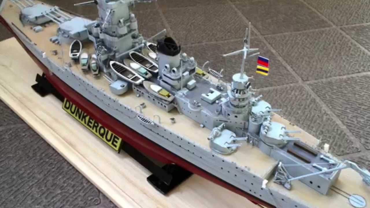 French battleship DUNKERQUE (Heller 1/400）