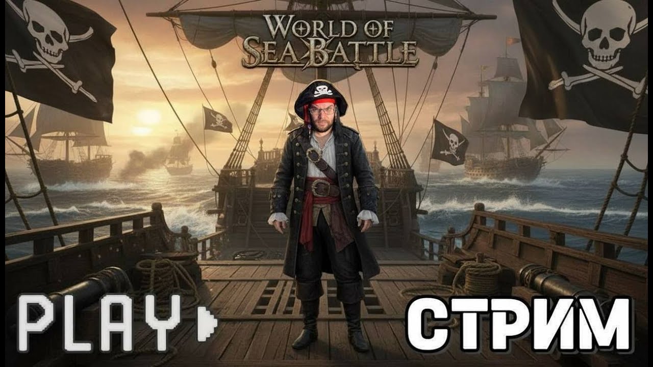 ⚓ World of Sea Battle — МОРСКИЕ СРАЖЕНИЯ В ПРЯМОМ ЭФИРЕ | Max Kotiki Z | 13.01.2026