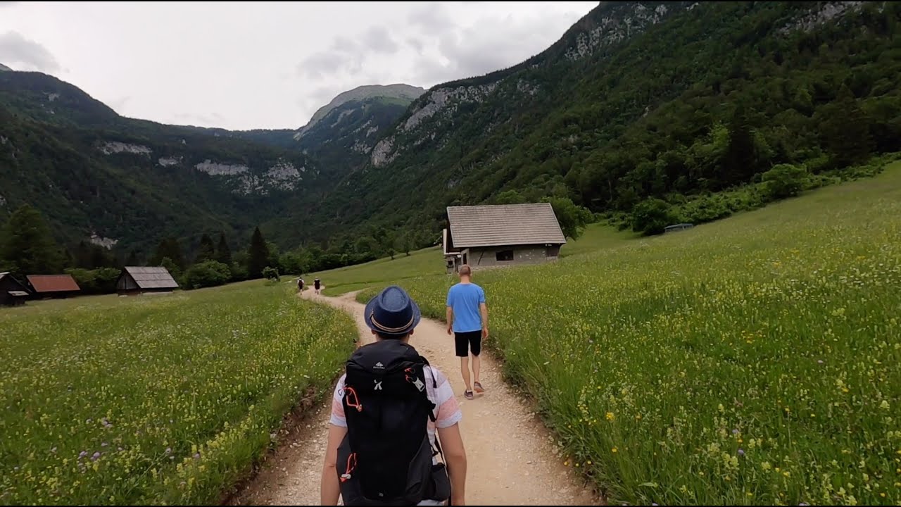 Hiking in Mostnica Gorge - Slovenia