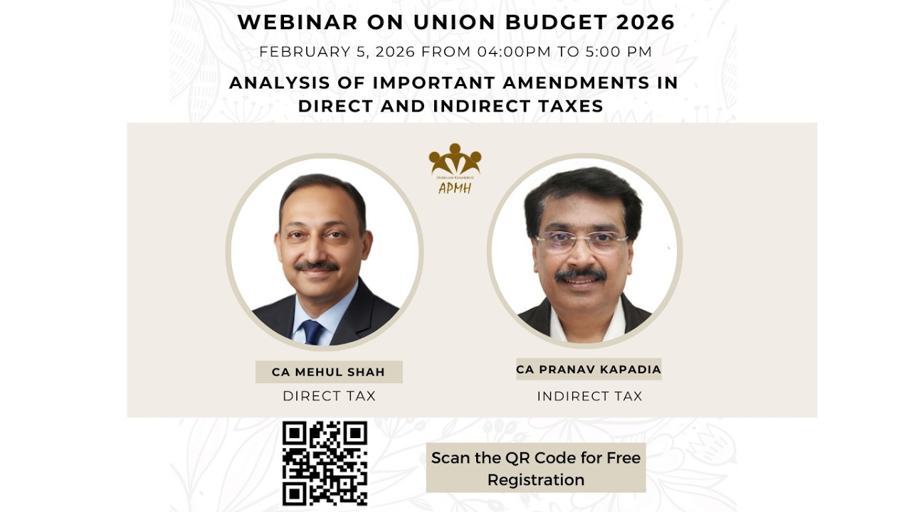 Webinar on Union Budget 2026-27