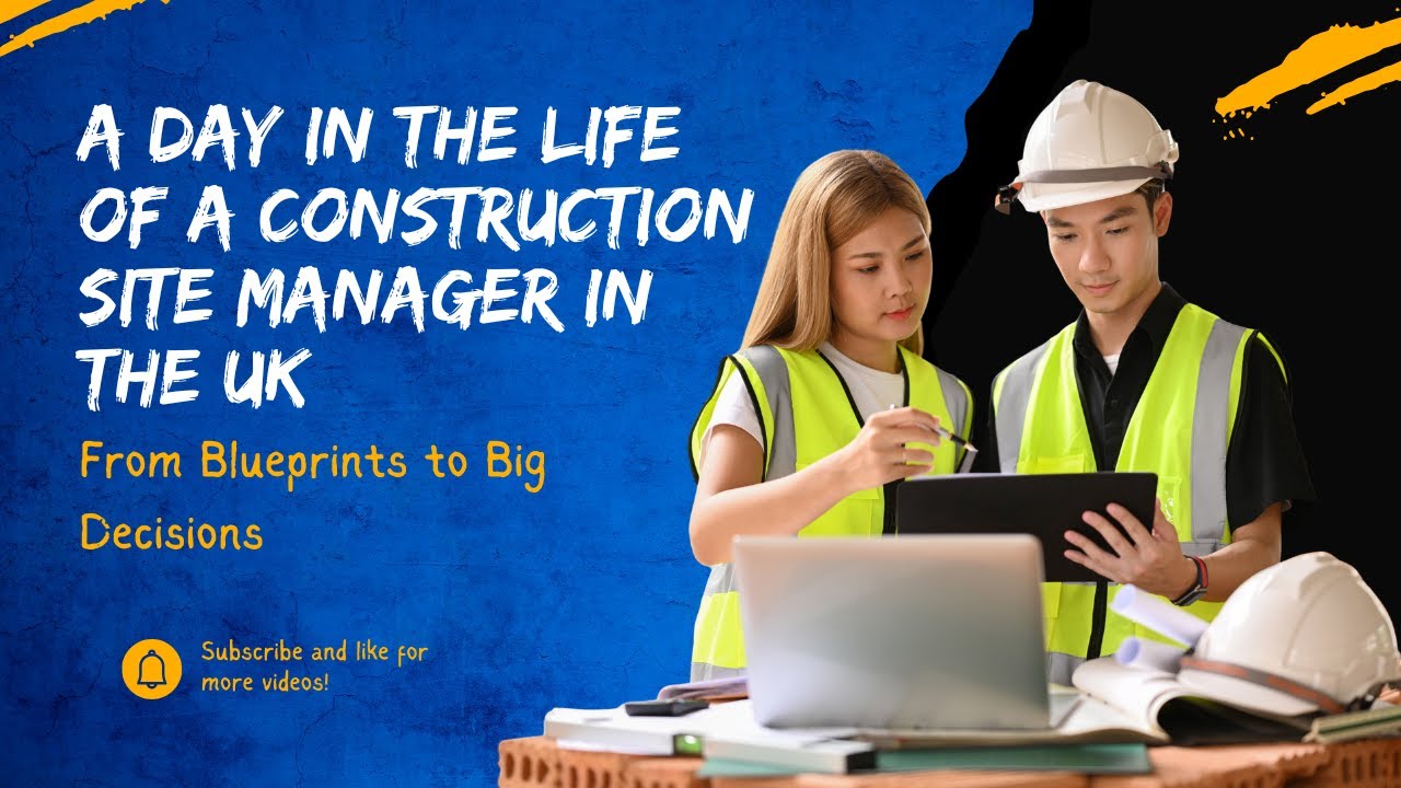 A Day in the Life of a Construction Site Manager in the UK 🚧 | From Blueprints to Big Decisions