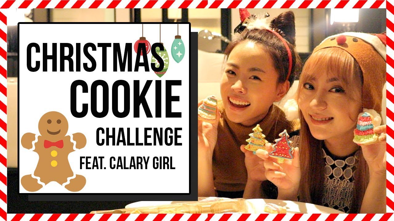 Christmas Cookie Challenge feat. Calary Girl 