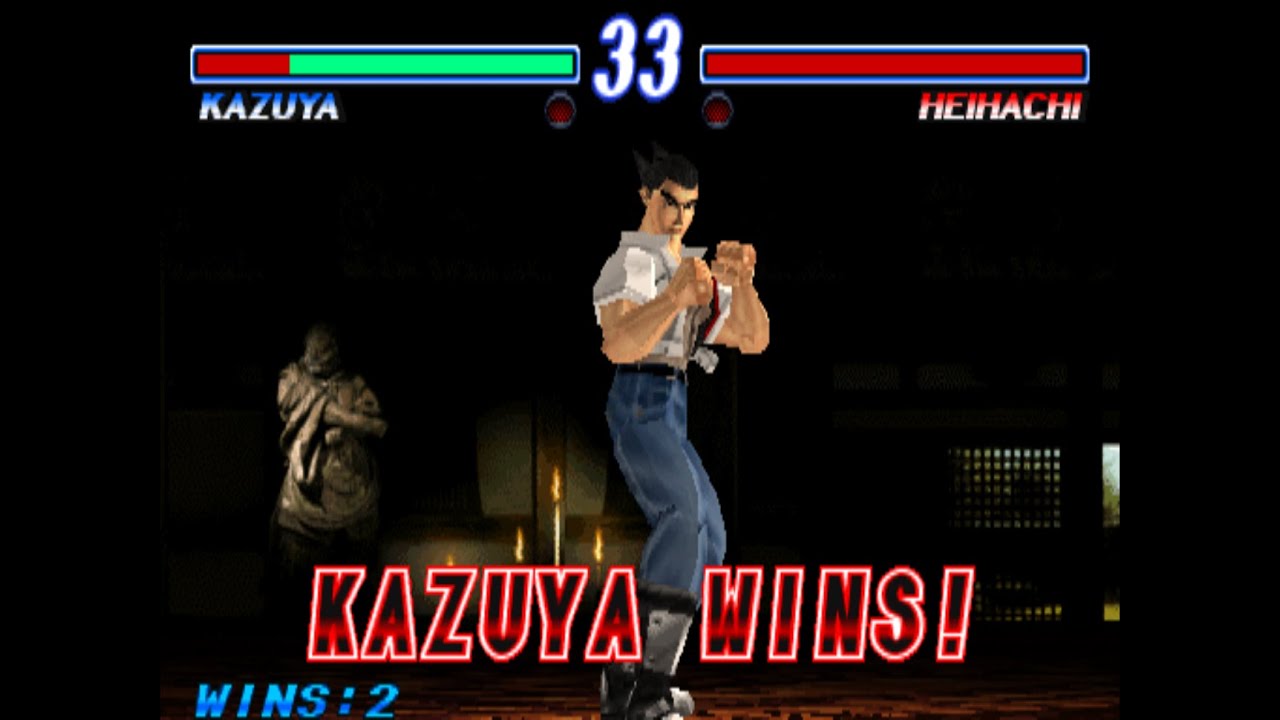 Tekken 2 Training Kazuya - Live TikTok du 28/09/2025 (PS1 US)