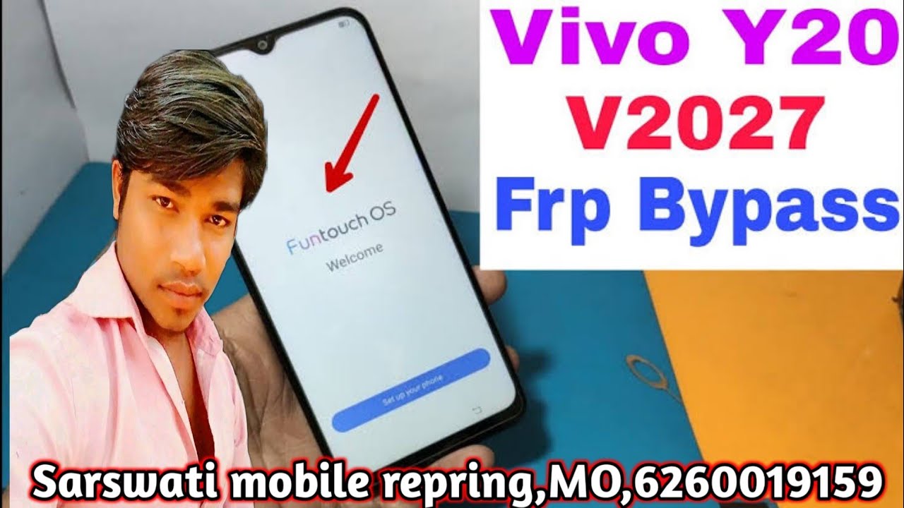 Vivo y20 frp Bypass 2023 or Rest Google Account lock Android 11 | with pc | All vivo frp Bypass