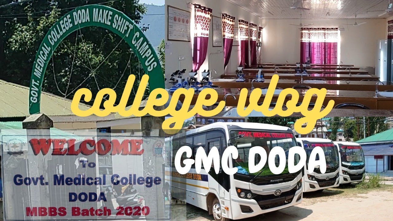 GMC Doda Full Vlog | Make shift campus | Get Full and Amazing Glimpses