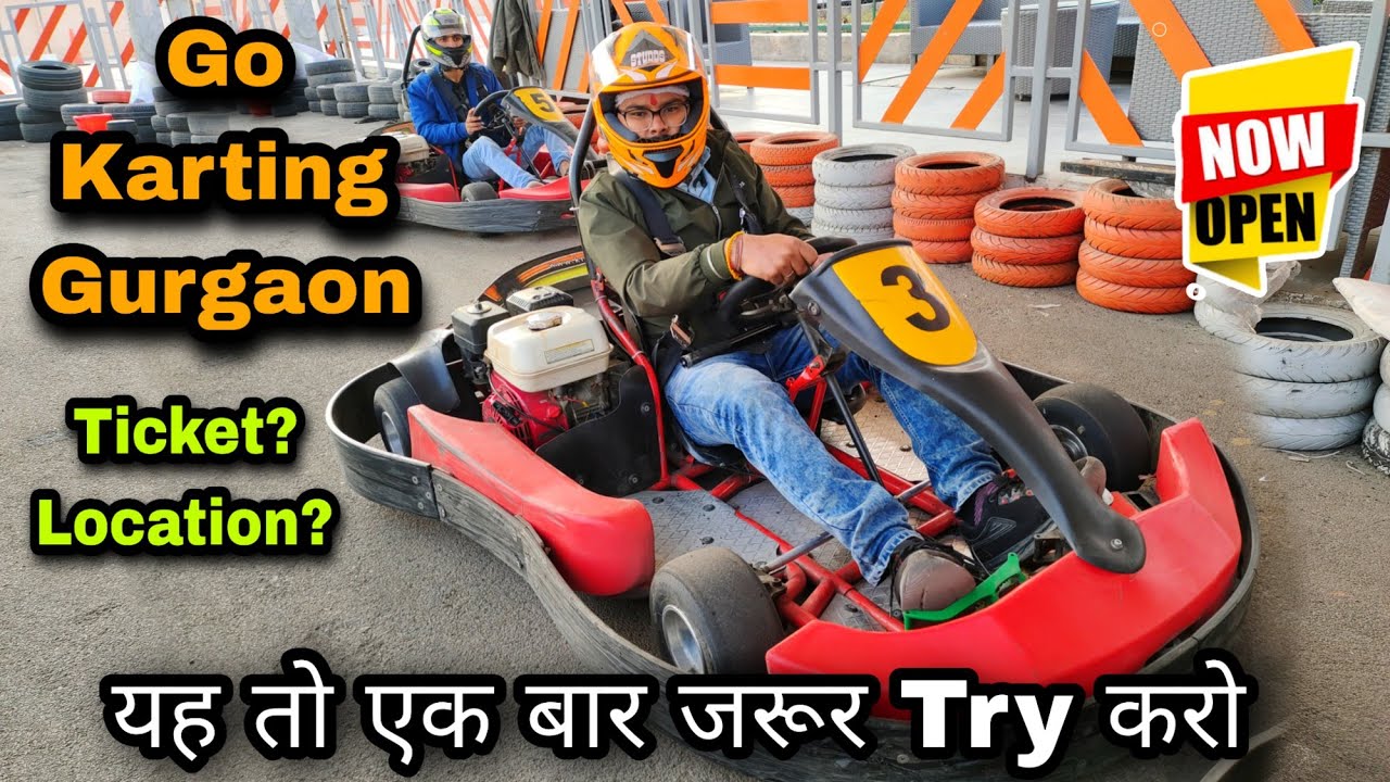 Go karting gurgaon - Entertainland Mall sector 83 / Go karting in gurgaon - Kartomania