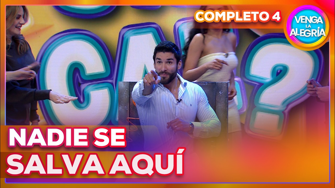 Kike Mayagoitia estuvo a punto de salvarse de los toques en ¿Te cae? ⚡️😳 | Venga La Alegría