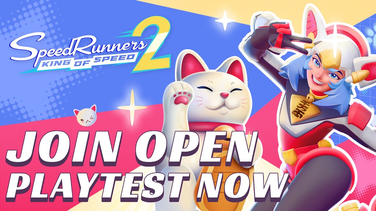 SpeedRunners 2 - Open Playtest Launch Trailer | Join Now on Steam