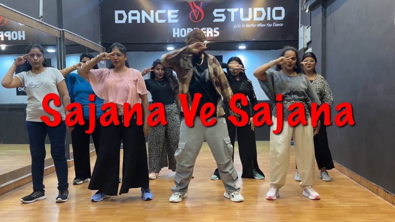 Sajana Ve Sajana - Bollywood Dance | Rajkummar R | Shehnaaz Gill | VS hoppers Dance studio