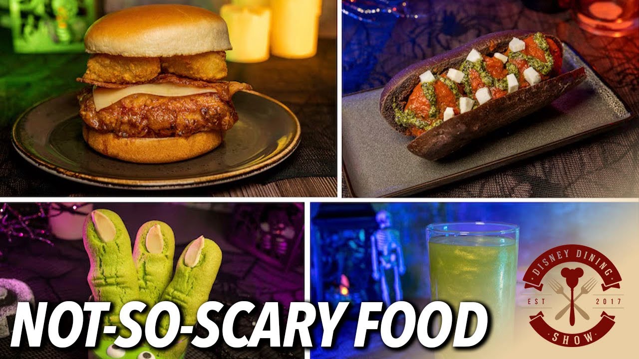 Mickey's Not-So-Scary Halloween Party Snacks We May or May Not Get