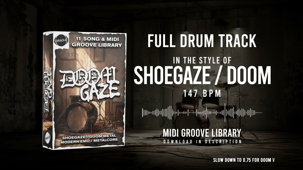 SHOEGAZE DRUM BEAT 147bpm
