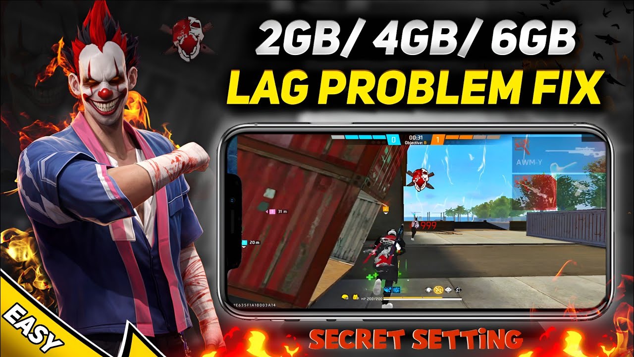 Free Fire Lag Problem Fix 🔥 | 2GB / 4GB / 6GB RAM Secret Setting 😱