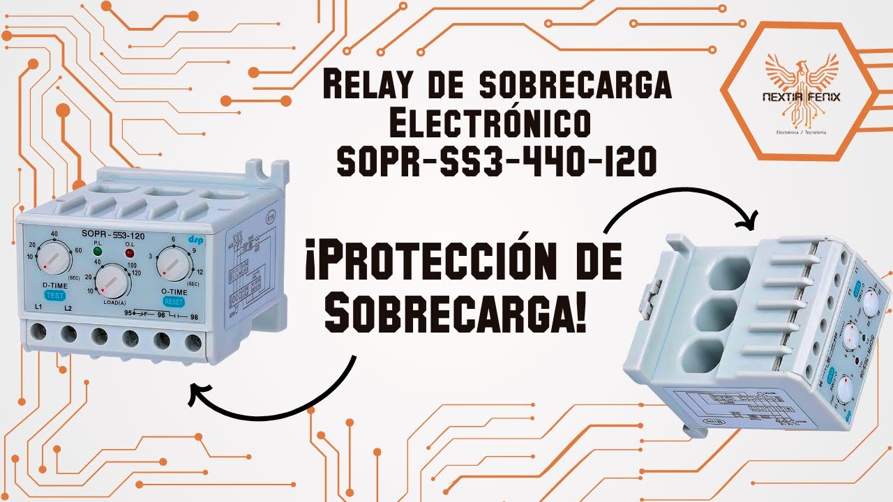 Relay de sobrecarga Electrónico SOPR SS3 440