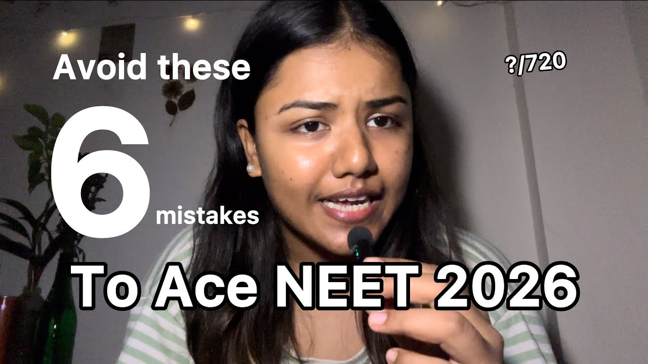 Most Common Mistakes in NEET 2026 || 2 month NEET strategy 📚#neet 