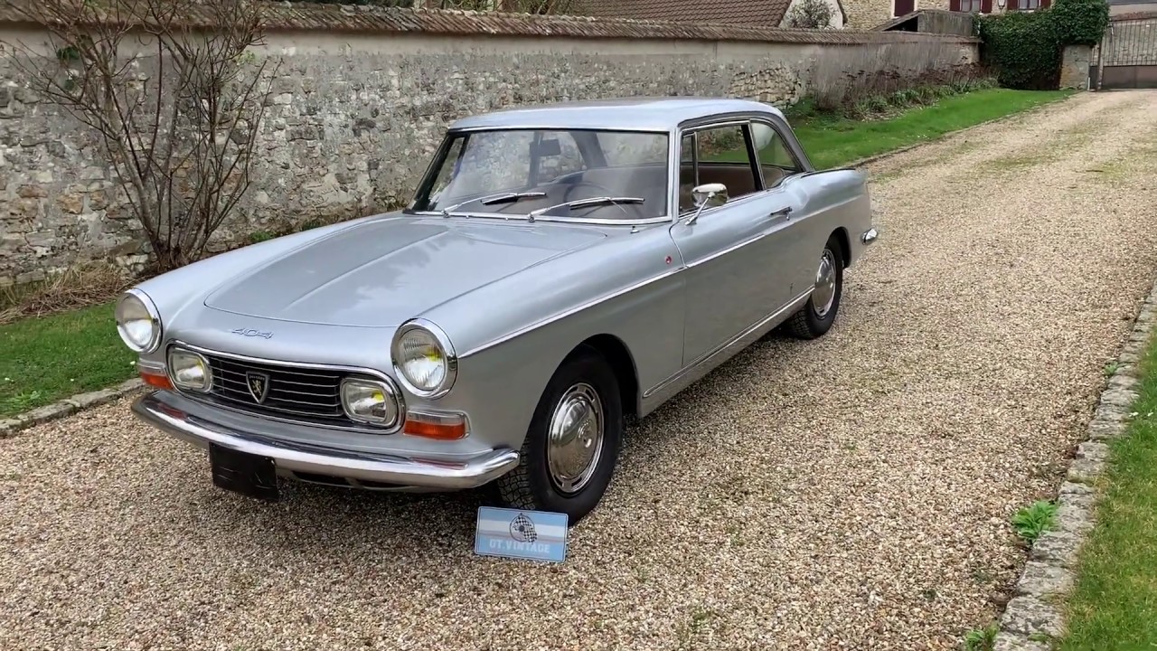 PEUGEOT 404 COUPE 1967 vendue chez GT VINTAGE CLASSIC CARS