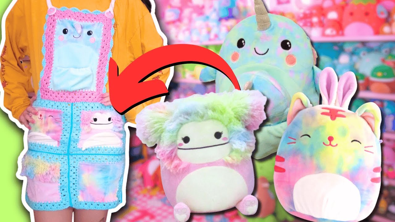 I made OVERALLS out of Squishmallows