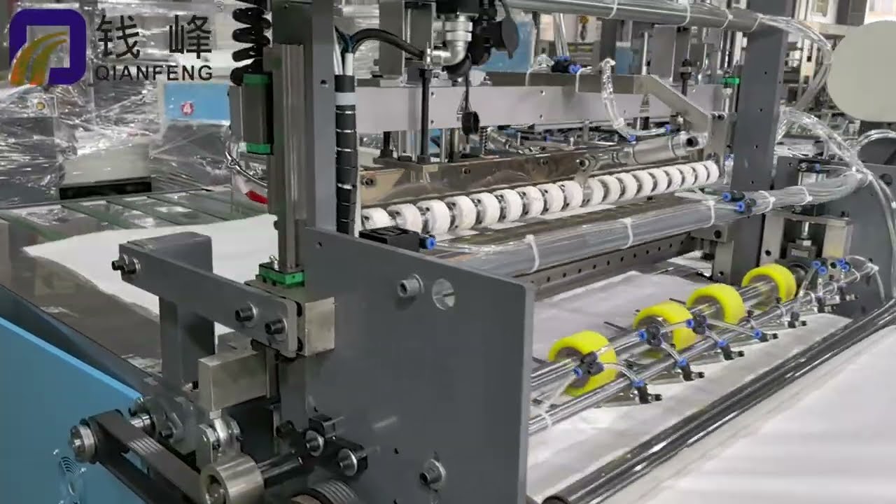 Extra-Wide PP Woven Bag Making Machine | Cutting, Liner Insertion & Sewing in One Line