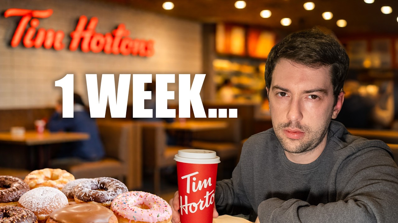I ate Nothing But Tim Hortons for 1 Week