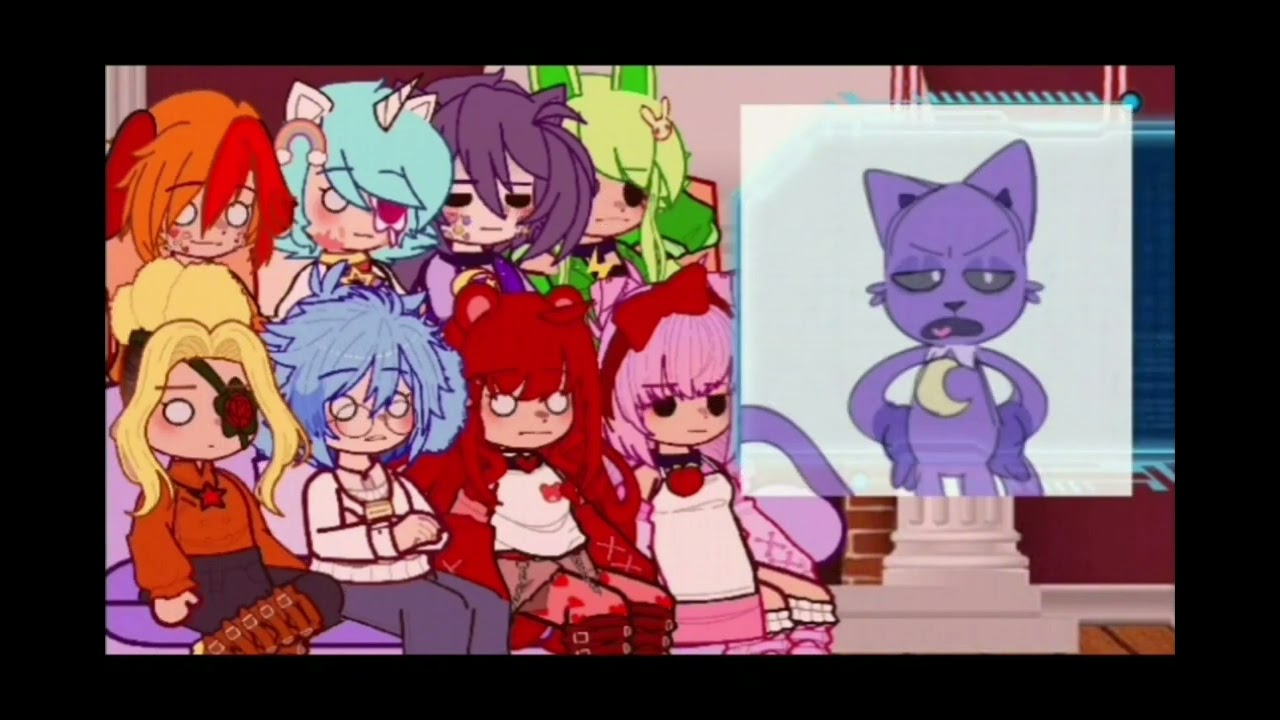 (снова простите за качество)реакция персонажей из smiling critters на тт,поппа плэйдед 2 часть 1/2
