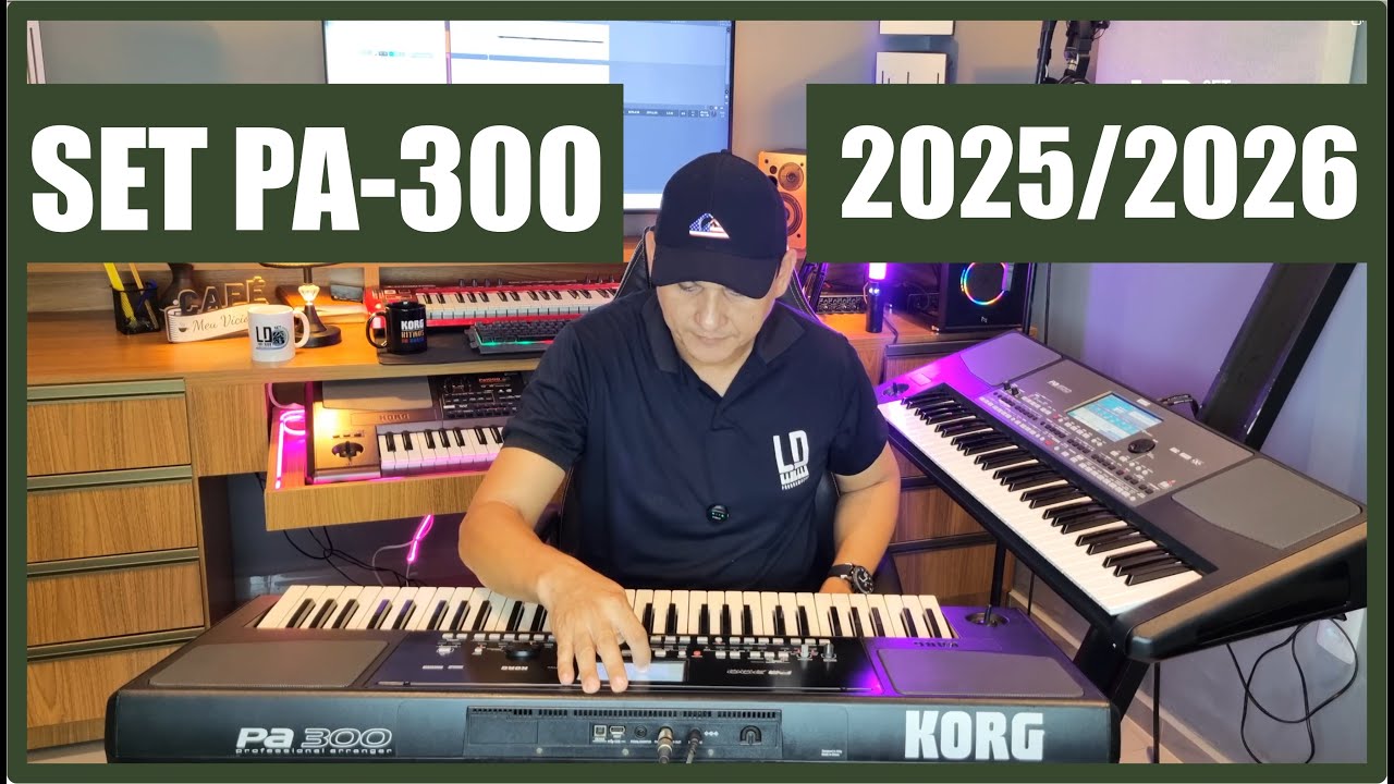 SET COMPLETO KORG-PA 300 - SET 2025/2026🎹