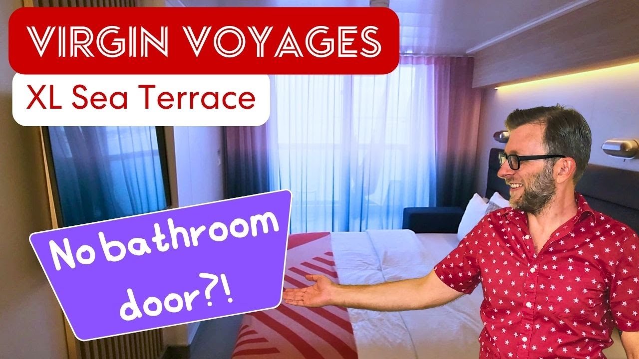 Обзор номера Scarlet Lady Room | Каюта XL Sea Terrace | Virgin Voyages