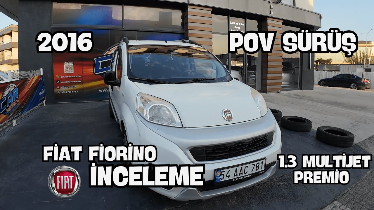 FİAT FİORİNO PREMİO 1.3 MULTİJET 2016 İNCELEME / POV SÜRÜŞ