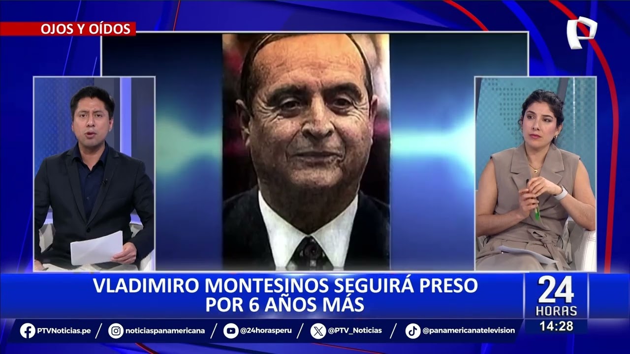 Vladimiro Montesinos permanecer&aacute; en prisi&oacute;n hasta el 2032