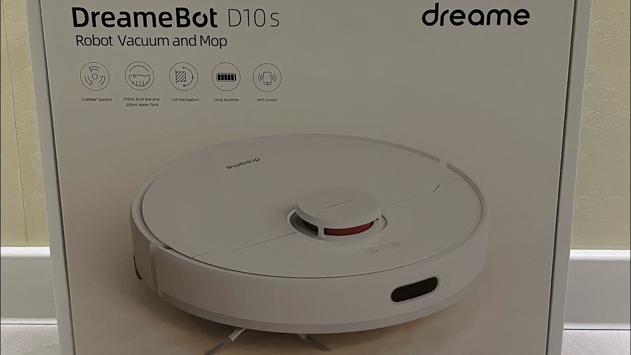 Распаковка робота-пылесоса Dreame D10S и VK капсулы мини Маруся.