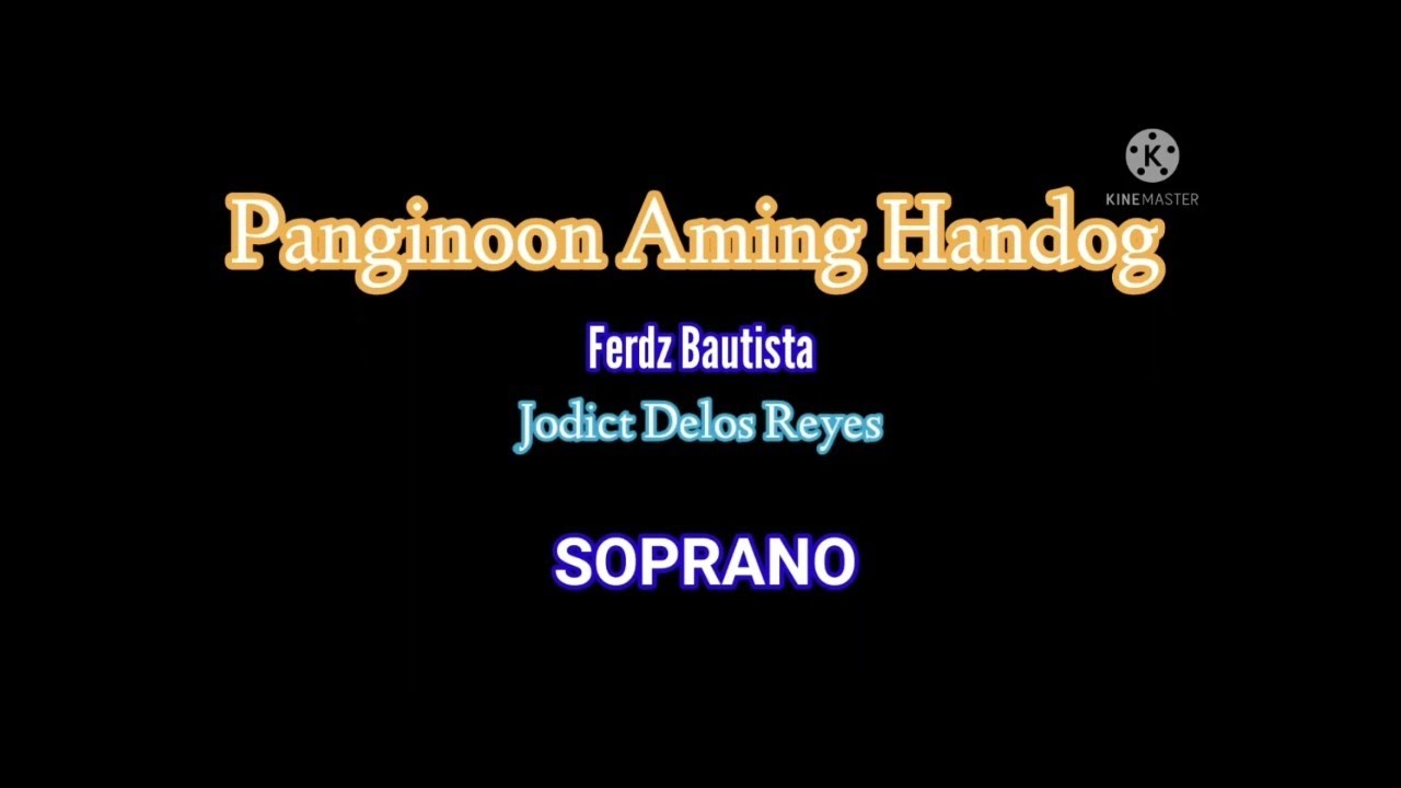 Panginoon Aming Handog - SOPRANO (Advent Song) SATB Version