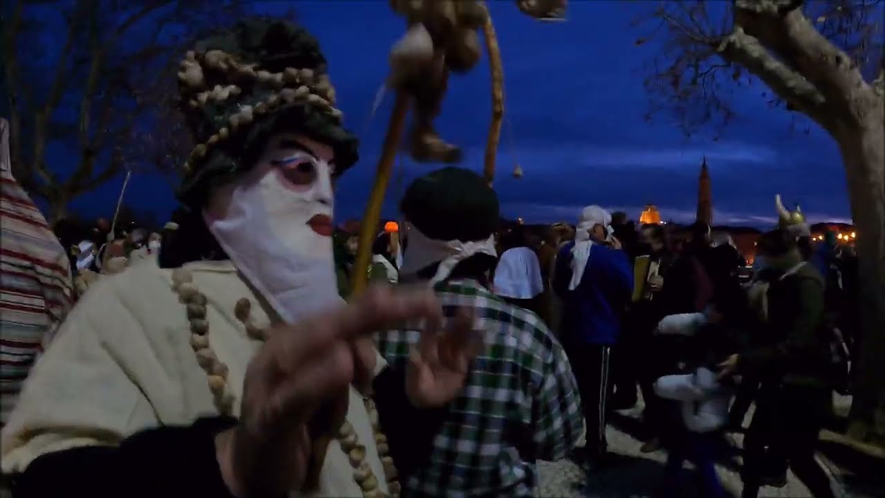 Pasacalles de Carnaval Aragonés, con música y baile tradicional - Carnaval de Zaragoza 2022