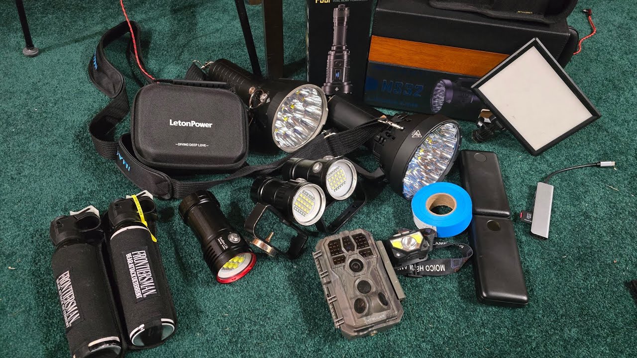 Best Powerful Flashlights Review With Links. And Currently On Sale. Not Sponsored, Just Advice