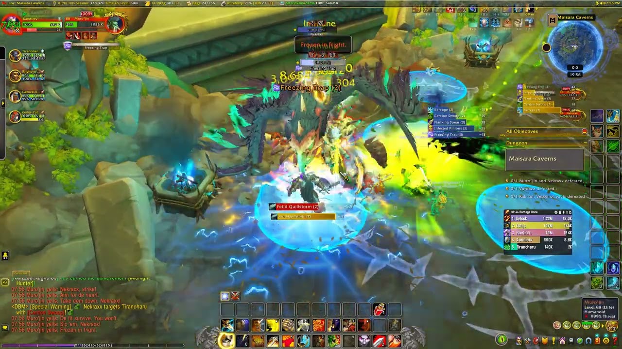 Level 86 - Tanking Maisara Caverns