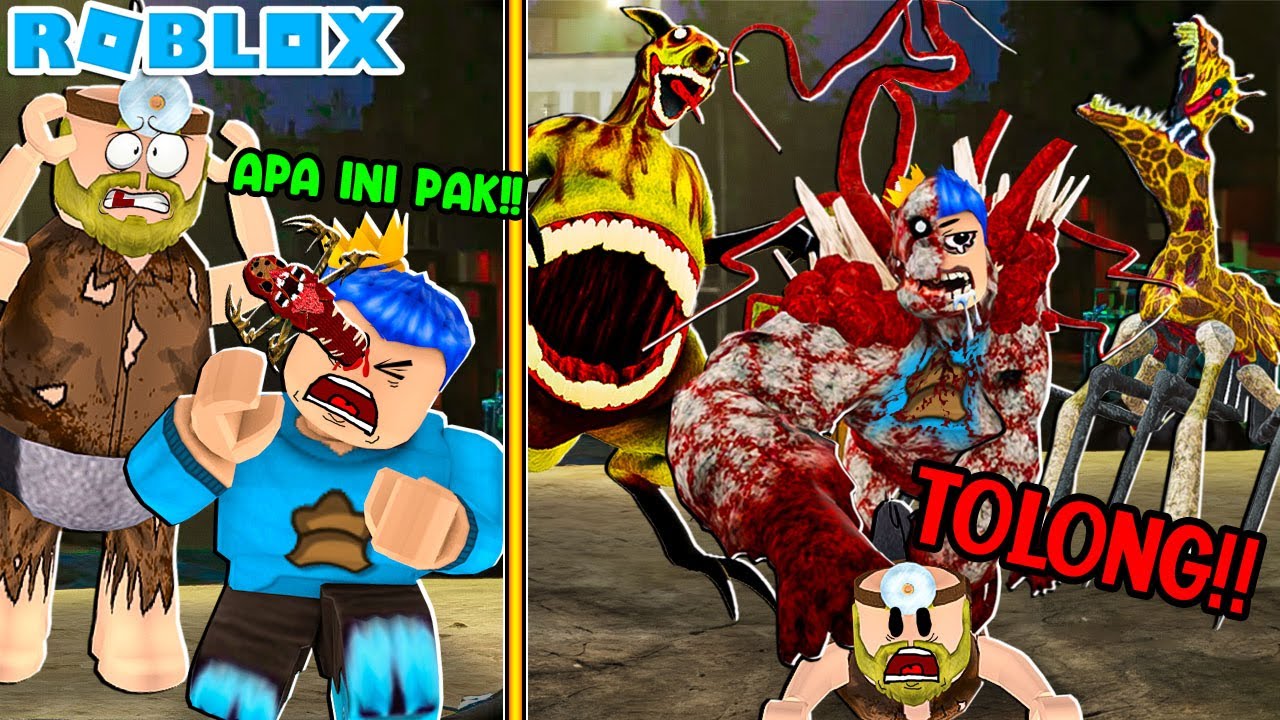 AKU TERKENA PARASIT DAN BERUBAH JADI HEWAN MENGERIKAN DI ZOOCHOSIS ROBLOX!!