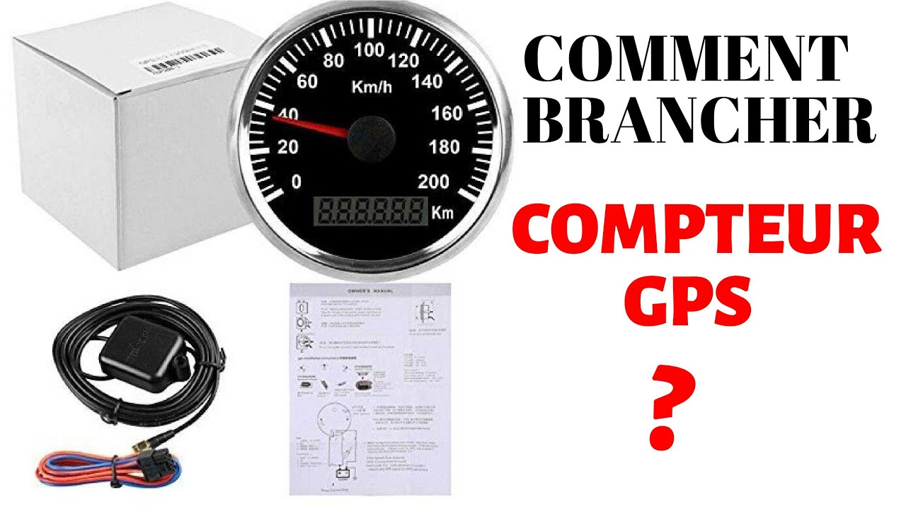 ✋️✋️TUTO : COMPTEUR BRANCHER PAR GPS  ✋️✋️