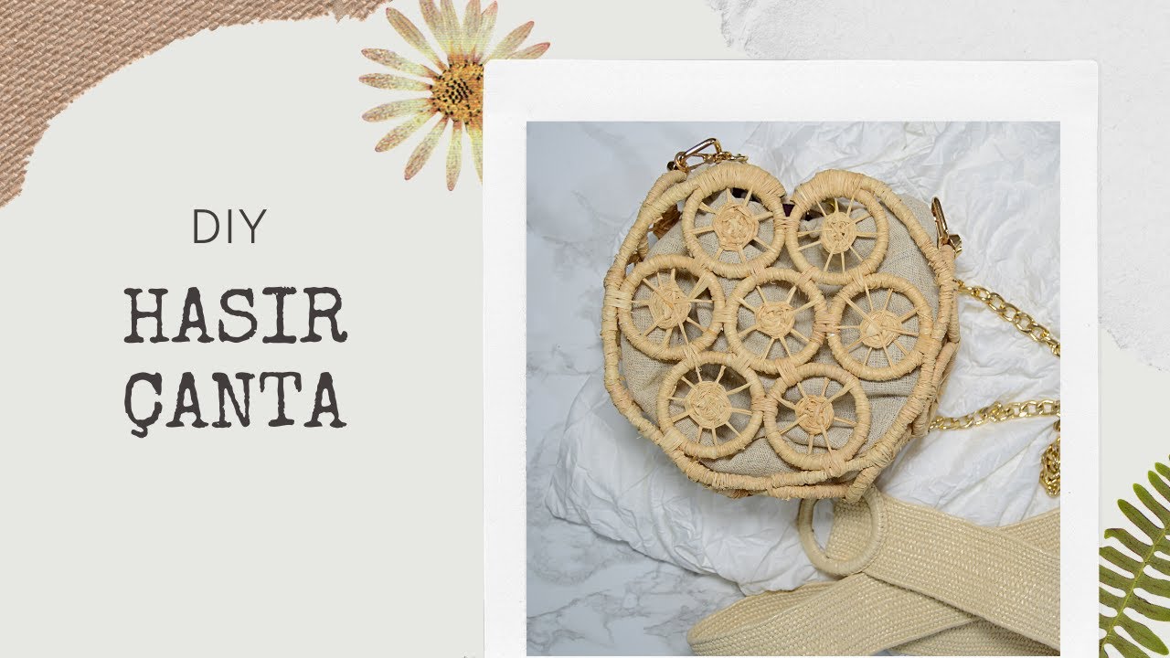 Hasır Çanta Yapımı || DIY