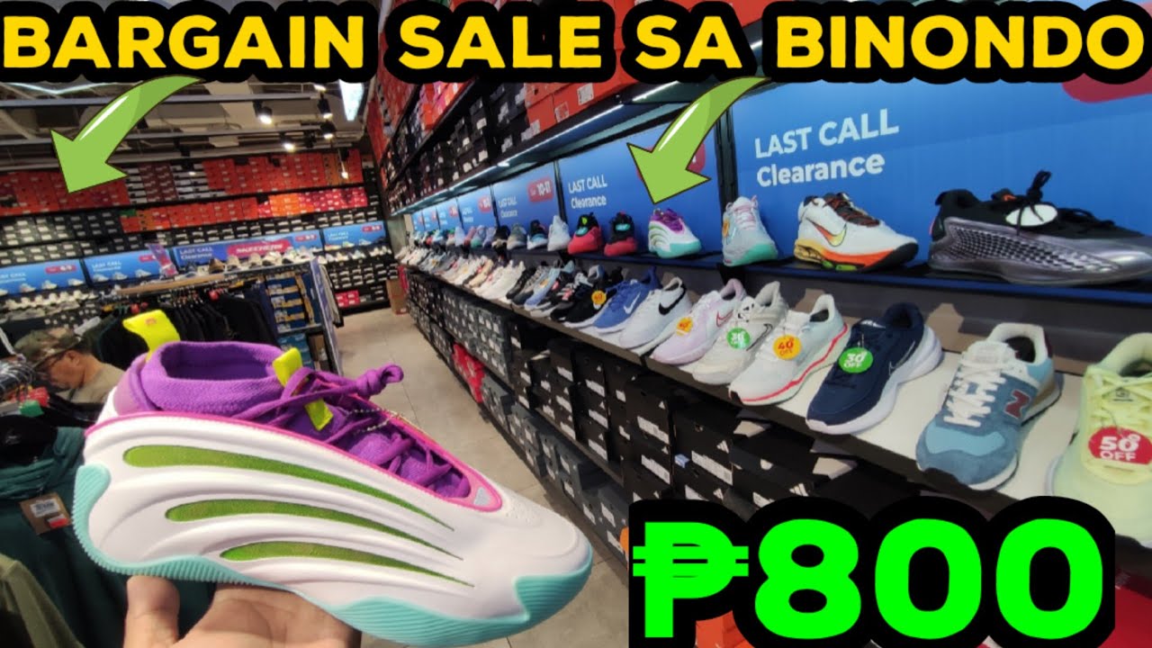 BINONDO Bagsakan ng MURANG SAPATOS Sale up to 60% Off! ₱800 nalang!