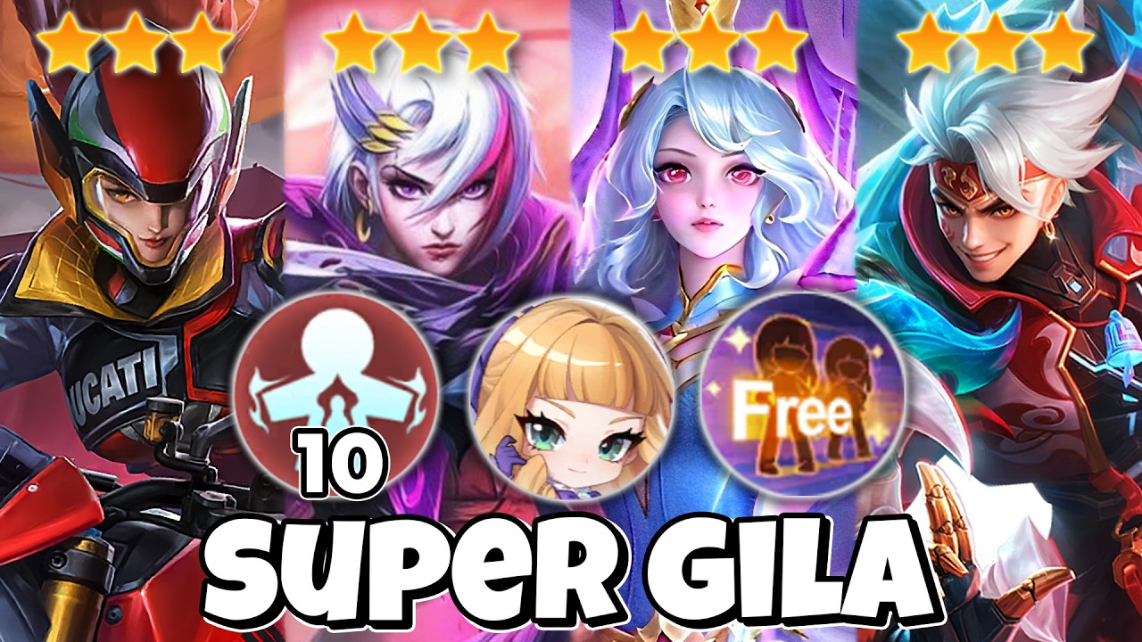 SUPER GILA!! TERNAK 4 HERO LEGEND B3 + 10 METRO ZERO DI RANK IMMORTAL!! MAGIC CHESS GO GO