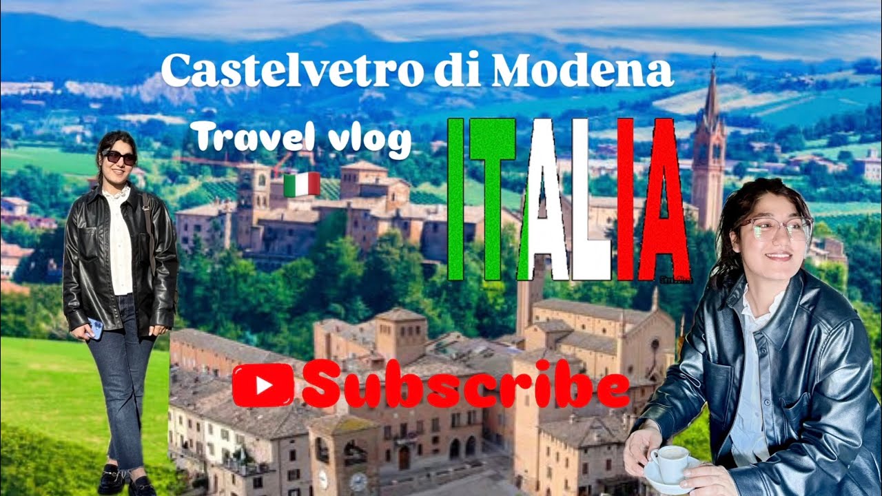 Hidden Gem of Italy 🇮🇹 | A Peaceful Coffee Trip to Castelvetro di Modena #italy #viralvideo #travel