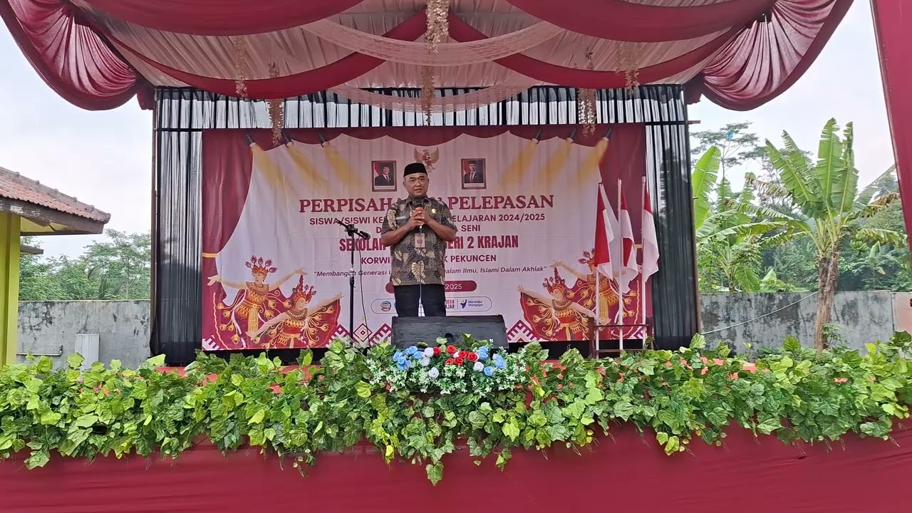 Sambutan Korwilcam Dindik Pekuncen #latepost #sdn2krajan #eskrada #perpisahankelas6 