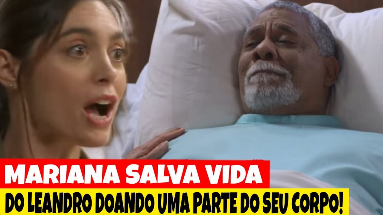A INFÂNCIA DE ROMEU E JULIETA - Mariana salva vida do Leandro Doando uma parte do corpo