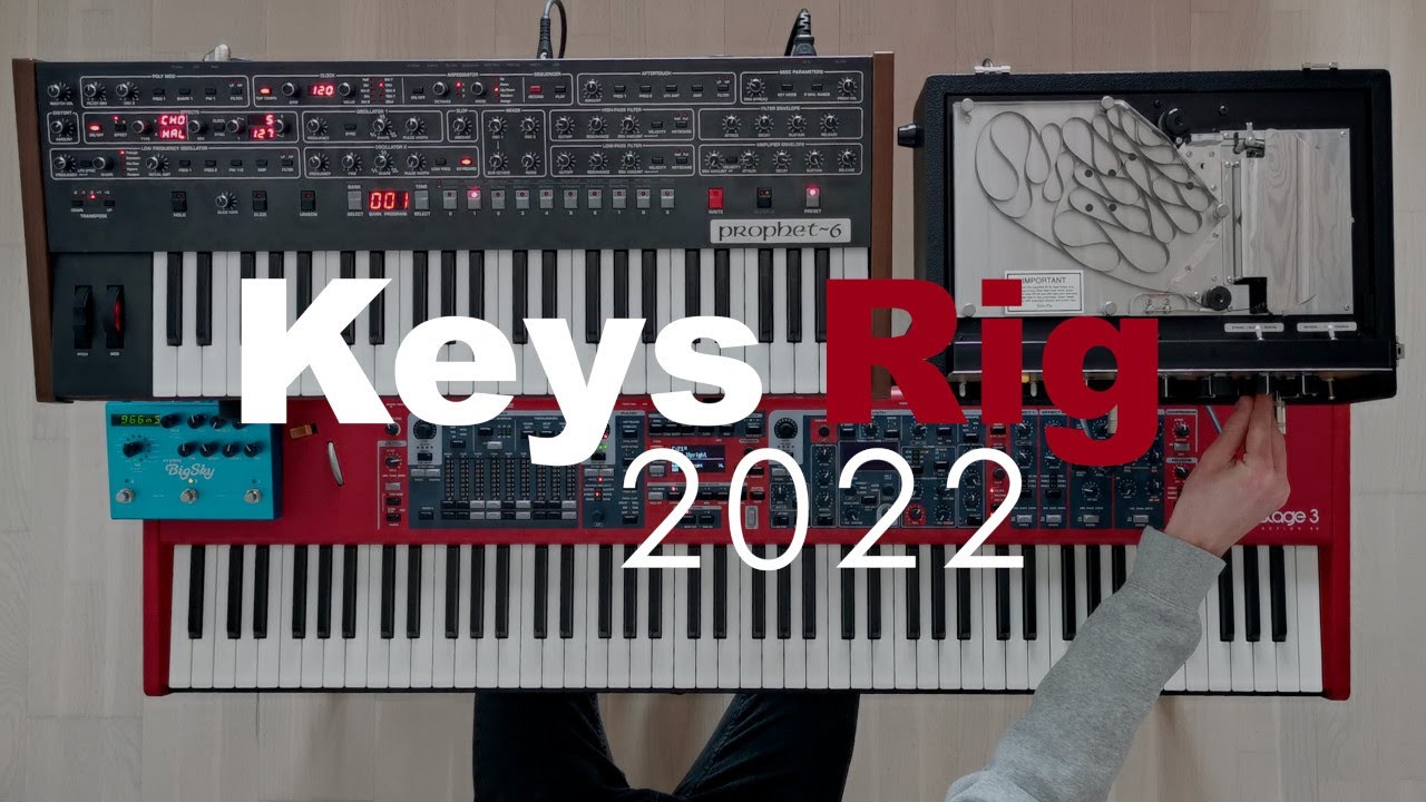 My Worship Keys Rig 2022 | Nord Stage 3, Prophet 6, Echo Fix EF-X2 & Strymon BigSky